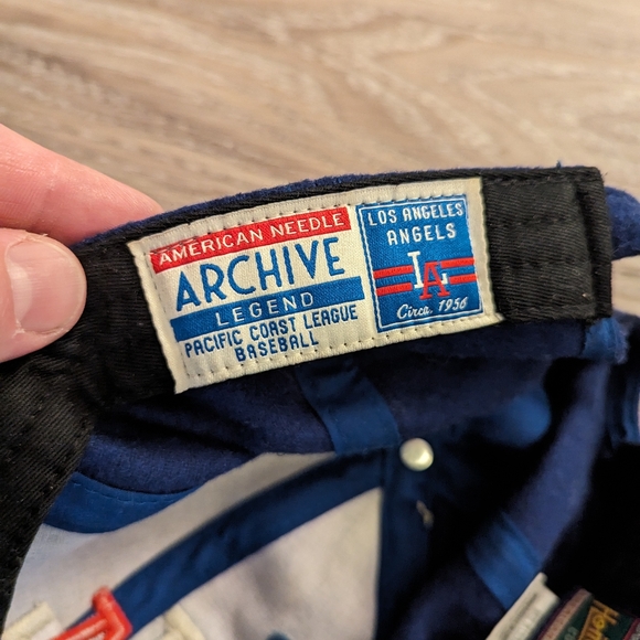 Vintage LA dodgers snapback wool dad hat - Picture 2 of 4